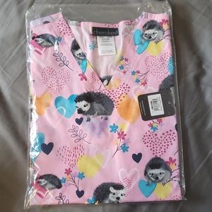 Brand New Hedgehog Scrub Top